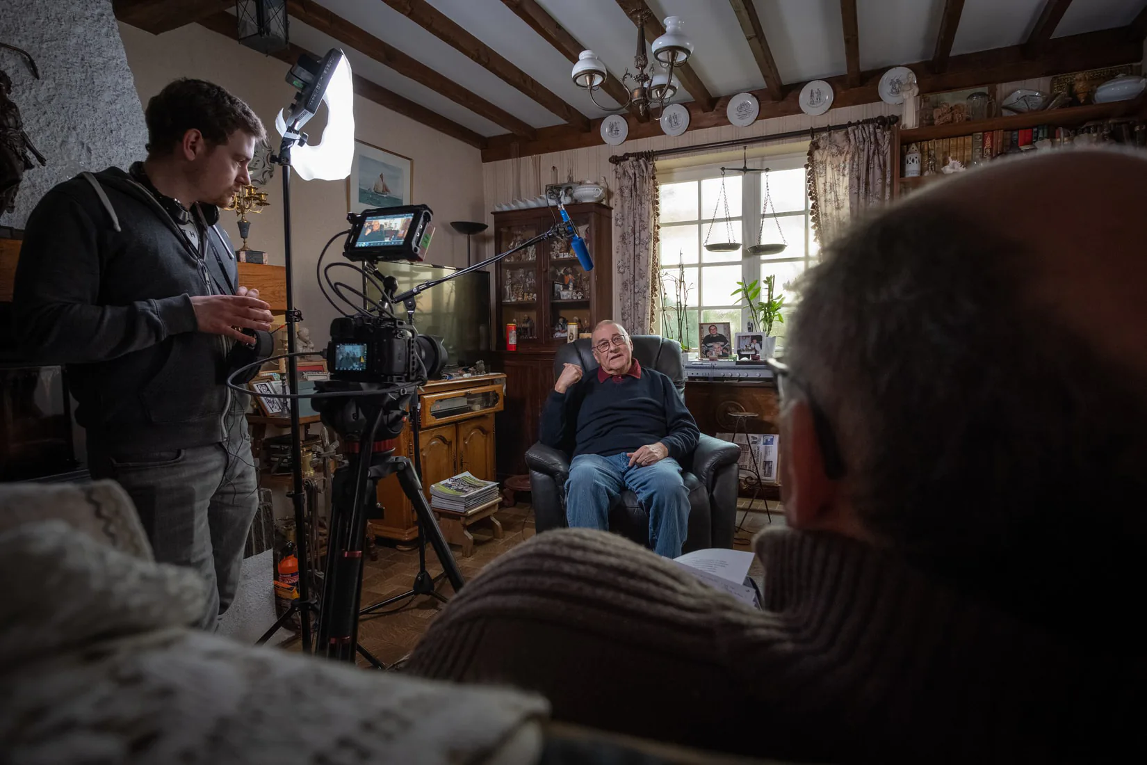 illustration durant un tournage